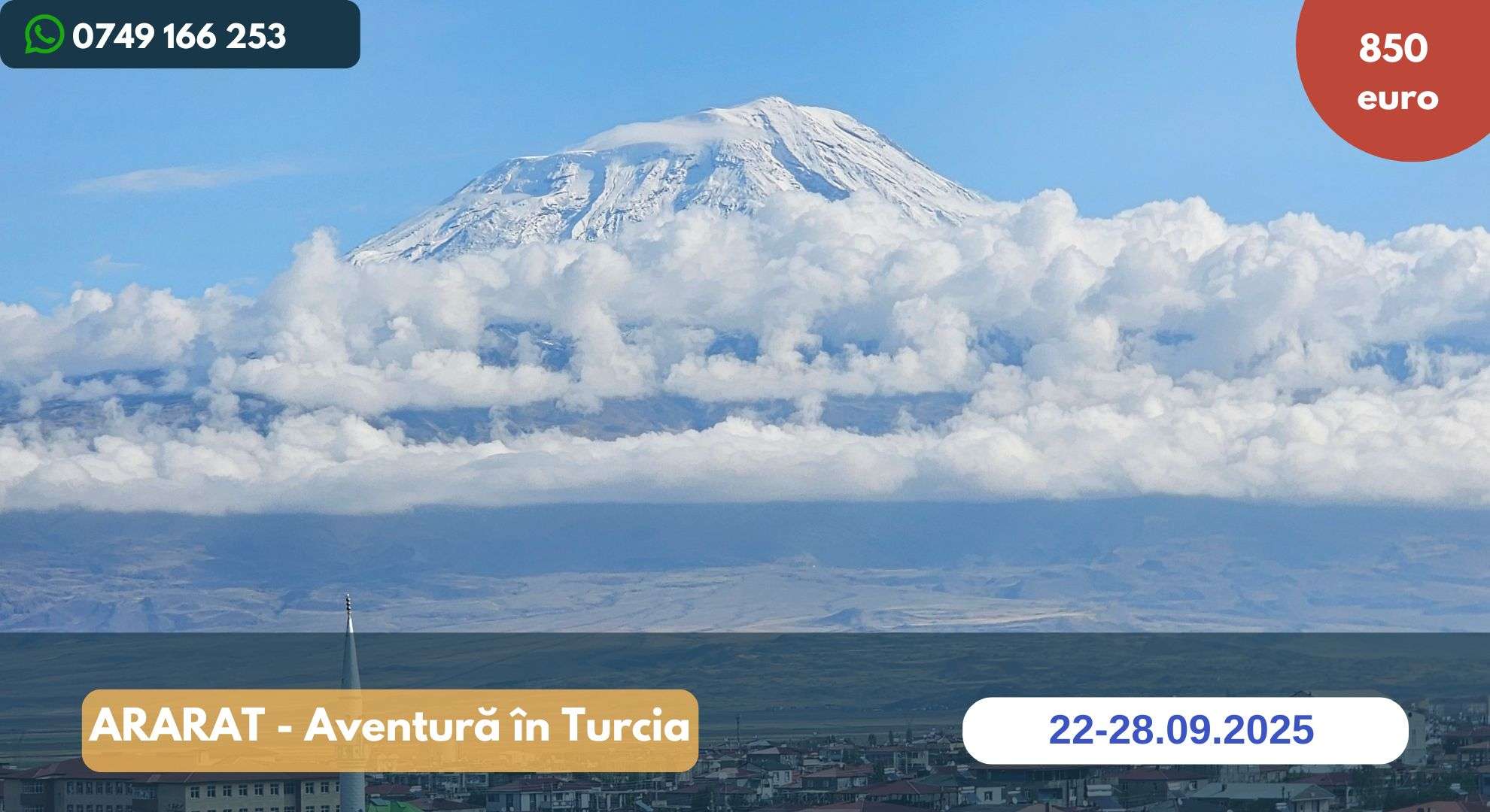 Ararat – Aventura in Turcia 31.08.2025 – 06.09.2026